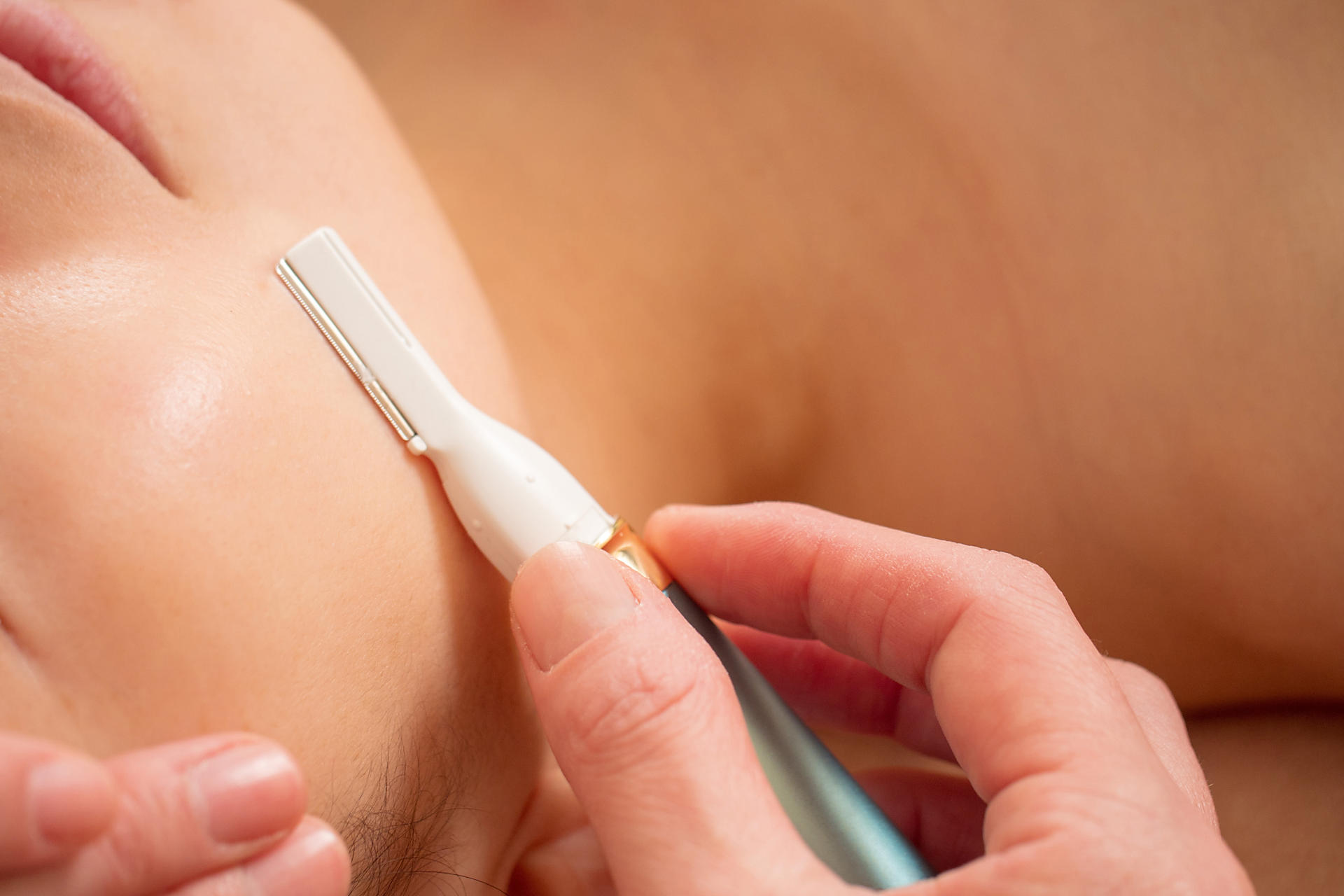 シェービング中のイメージ画像